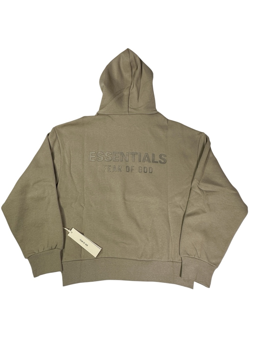 Fear of God ESSENTIALS SS25 Timber Classic Fit Fleece Hoodie Small